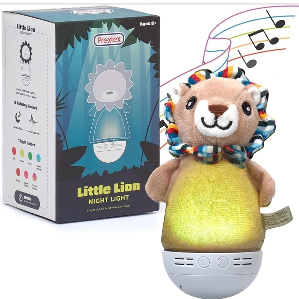 Prextex Little Lion Night Light